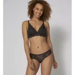 Amourette Charm Hipster String, Black