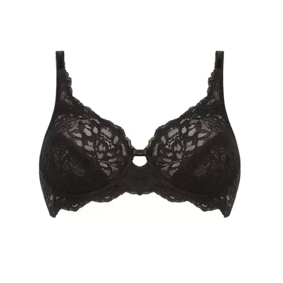 Amourette Charm W Full-cup, Black