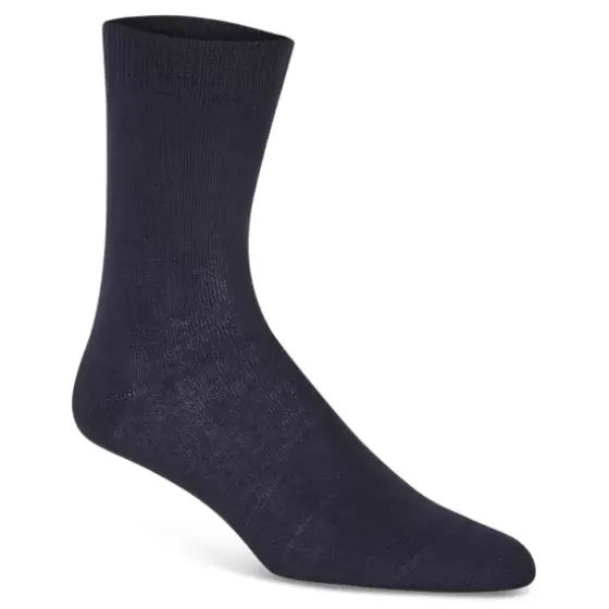 Ankel Strømpe Bomuld, Dark Blue