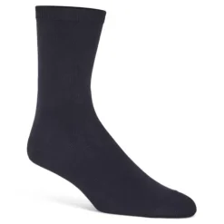 Ankel Strømpe Bomuld Uden Elastik, Dark Blue