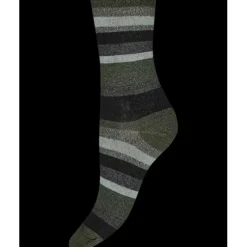 Ankelstrømpe Glimmer, Grøn/Multicolor