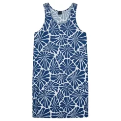 Aralia Natkjole Uden Ærme, Navy Blue