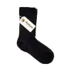 Bamboo Ankel Strømpe, Black