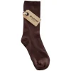 Bamboo Ankel Strømpe, Dark Brown