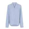 Bamboo Ls Shirt, Blå