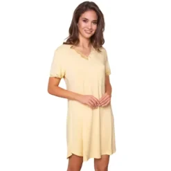 Bamboo Natkjole Kort Ærme, Sundress