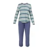 Bamboo Pyjamas, Blue-Lilac Aquarel