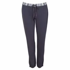 Bamboo Pyjamas Lang Ærme, Graphite Stripe