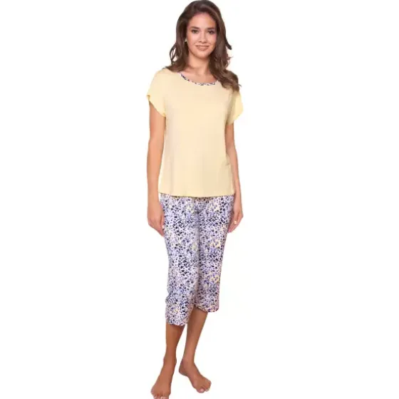 Bamboo Short Py, Sundress Lemon