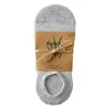 Bamboo Sneaker Sock 3-Pack, Grey
