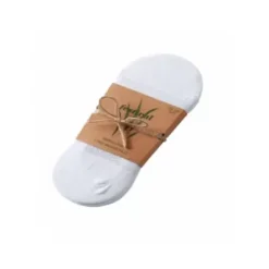 Bamboo Sneaker Sock 3-Pack, White