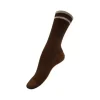 Bamboo Strømpe, Glimmer Brown/Copper