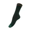 Bamboo Strømpe, Glimmer Green/Copper