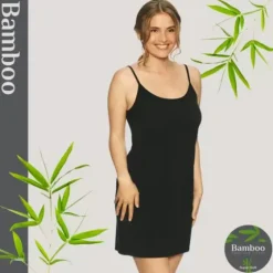 Bamboo Underkjole, Black