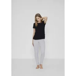 Bambus - Bomuld T-Shirt, Sort