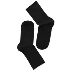 Bambus Ankelstrømpe, Black