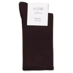 Bambus Ankelstrømpe, Dark Brown
