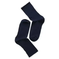 Bambus Ankelstrømpe, Dark Blue