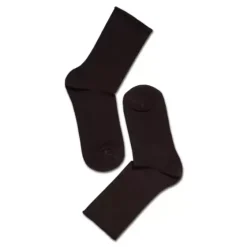 Bambus Ankelstrømpe, Dark Brown