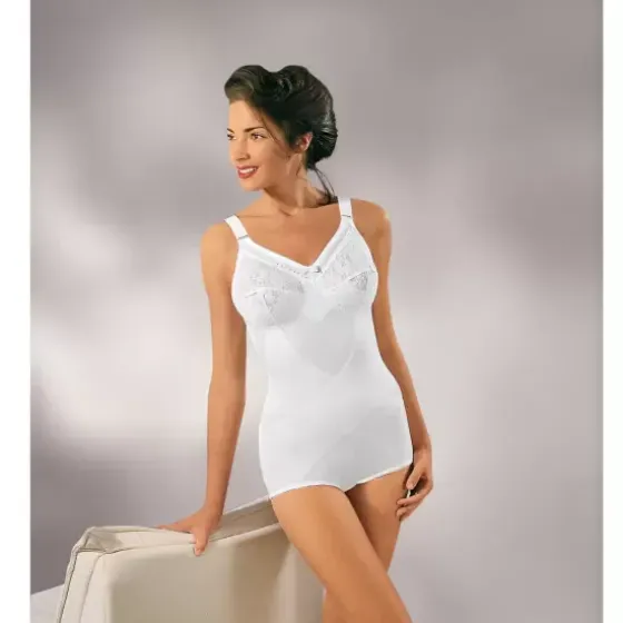 Bodystocking Uden Bøjle, White