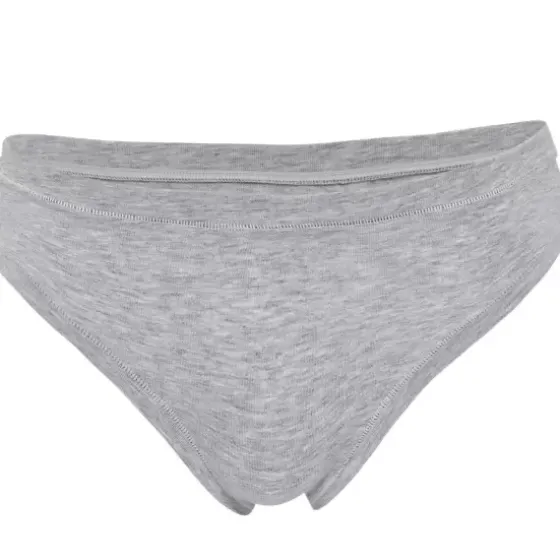 Bomuld - Bambus String, Grey