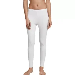 Bomuld Leggings, White