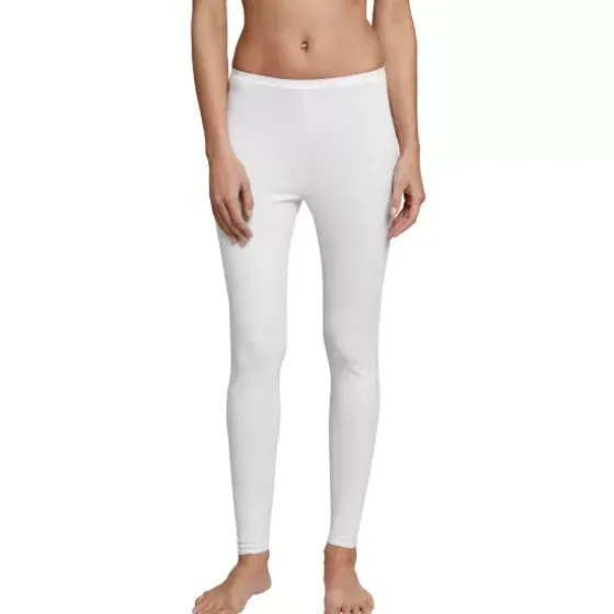 Bomuld Leggings, White