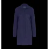 Boyfriend Natkjole Lang Ærme, Blue Dark Combination