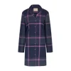 Boyfriend Natskjorte, Blue Dark Combination