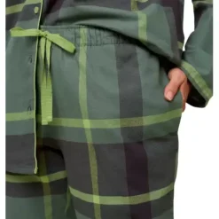 Boyfriend Pyjamas Check, Green Combination