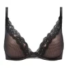 Brooklyn Plunge Bra, Black