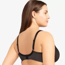 Brooklyn Plunge Bra, Black