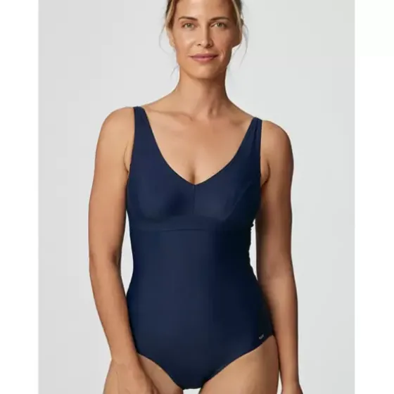 Capri Kanter Badedragt, Navy