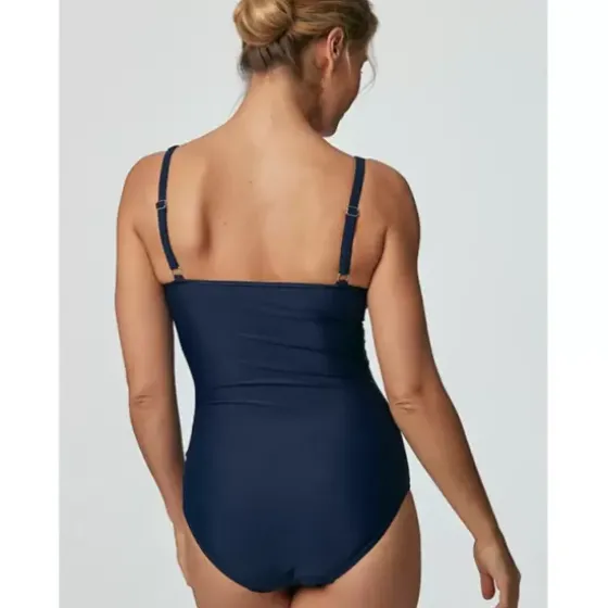 Capri Kanter Badedragt, Navy