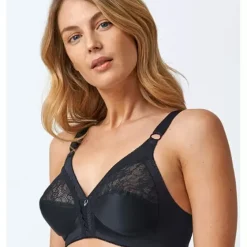 Classic Soft Bra, Sort