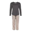 Cotten Fannel Pyjamas, Graphite