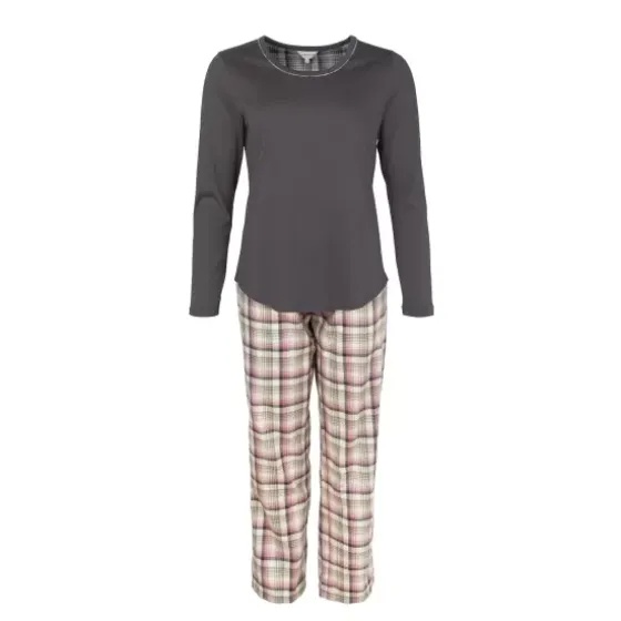 Cotten Fannel Pyjamas, Graphite