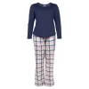 Cotten Fannel Pyjamas, Indigo