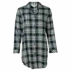 Cotton Flannel Natskjorte, Forrest Checks