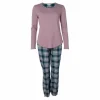 Cotton Flannel Pyjamas, Winter Rose
