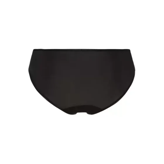 Cotton Seamless Midi, Black