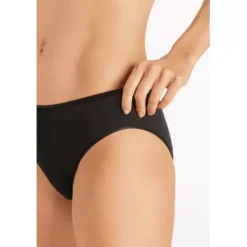Cotton Seamless Midi, Black