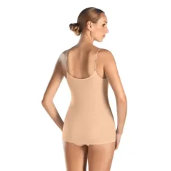 Cotton Seamless Top, Beige