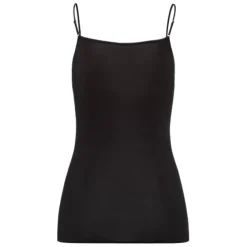 Cotton Seamless Top, Black