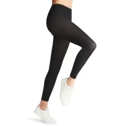 Cotton Touch Leggings, Sort