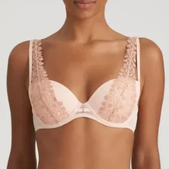 Danae Padded Bra, Pinot Rose
