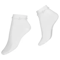 Diana Sneakerstrømpe, White