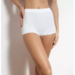Double Comfort Shorts, White