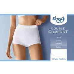 Double Comfort Shorts, White
