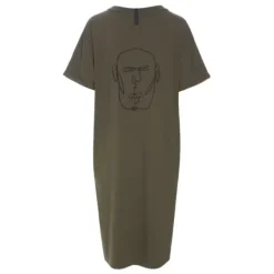Dress With Print, Bark
